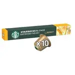 STARBUCKS Blonde espresso roast 10 kapslí
