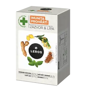 LEROS Imunita prohřátí zázvor & lípa 20 sáčků