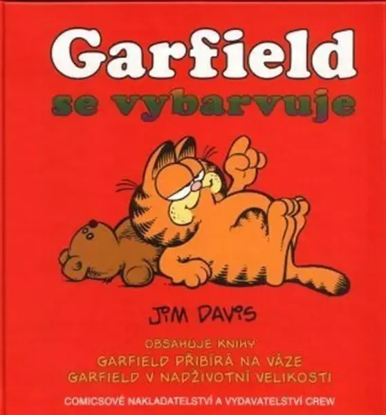 Garfield se vybarvuje (č.1+2) (poškozené) - Jim Davis