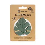PETITE&MARS Kousátko silikonové TAKE&MATCH Misty Green 0m+