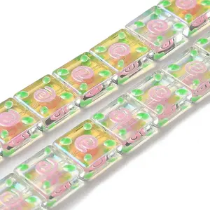 Transparent Glass Beads Strands