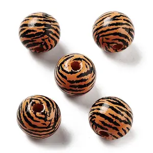 Wood European Beads