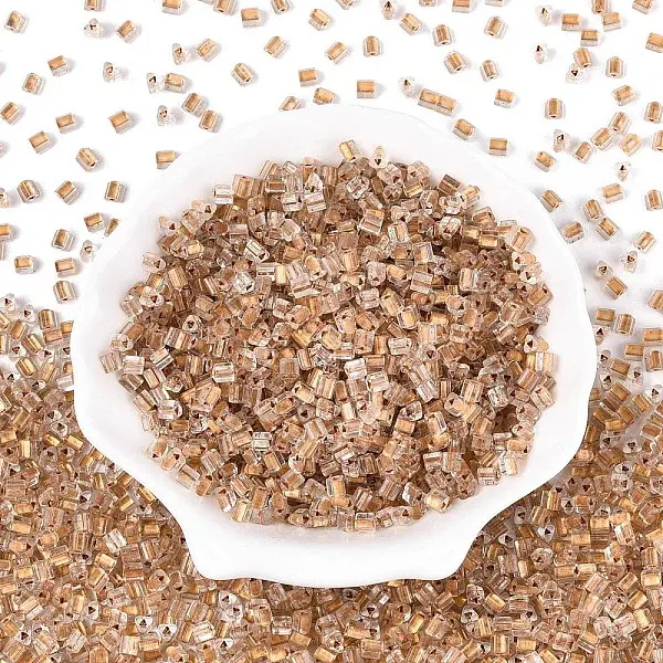 Transparent Inside Colours Glass Seed Beads