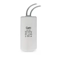 Kondenzátor rozběhový motorový  8uF 450V GETI GMC 08C