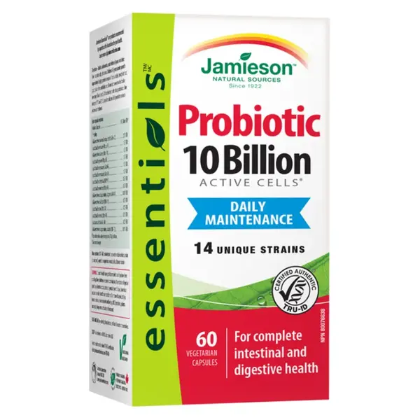 JAMIESON Probiotic 10 miliard 60 kapslí