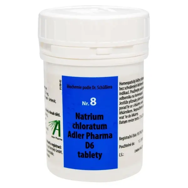 ADLER PHARMA Nr.8 Natrium chloratum D6 400 tablet