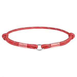 WAUDOG Cord Obojek na známku červený, Velikost: S