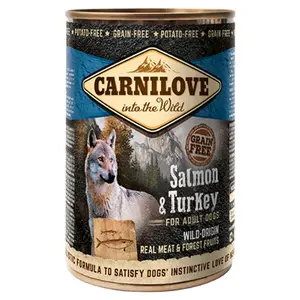 CARNILOVE Dog salmon & turkey grain free pro psy 400 g