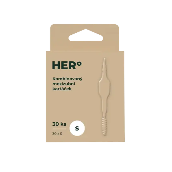 HERBADENT Hero Mezizubní kartáčky  S 30 kusů