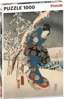 Puzzle Hiroshige: Tale of Genji 1000 dílků