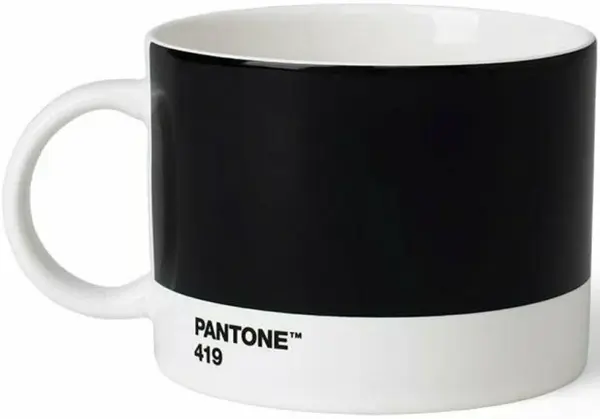 PANTONE Hrnek na čaj - Black 419