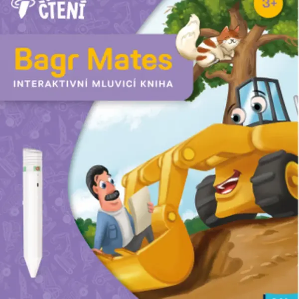 Kniha Bagr Mates - Kouzelné čtení Albi