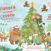 Kniha so samolepkami - Vianoce na celom svete - Joli Hannahová