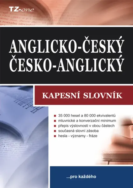 Anglicko-český / česko-anglický kapesní slovník - TZ-One