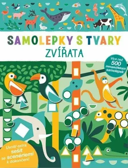 Samolepky s tvary Zvířata - Nadia Taylor