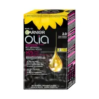 Permanentní olejová barva Garnier Olia - 2.0 černý diamant + dárek zdarma