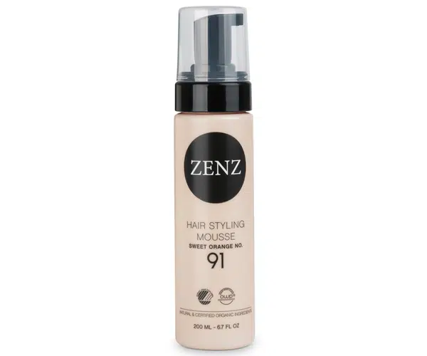 Stylingová pěna pro objem a texturu vlasů Zenz Hair Styling Mousse Sweet Orange No. 91 - 200 ml + dárek zdarma