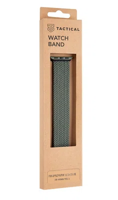 Pletený řemínek Tactical 751 L, Apple Watch 38mm/40mm, zelená