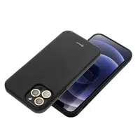 Zadní silikonový kryt ROAR case COLORFUL JELLY pro Samsung Galaxy S25 Edge, black