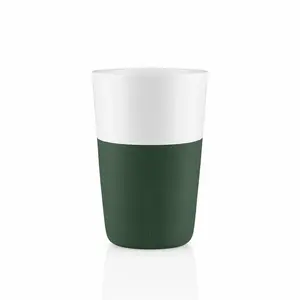 Šálek na latte, set 2 ks, smaragdově zelená - Eva Solo