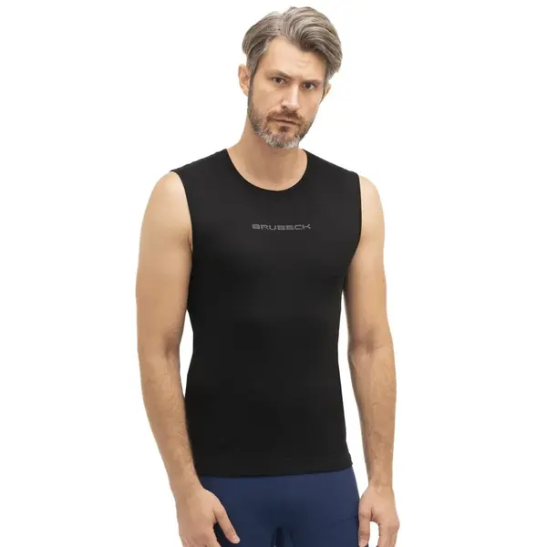 Pánské tílko Brubeck 3D Run PRO Black XL