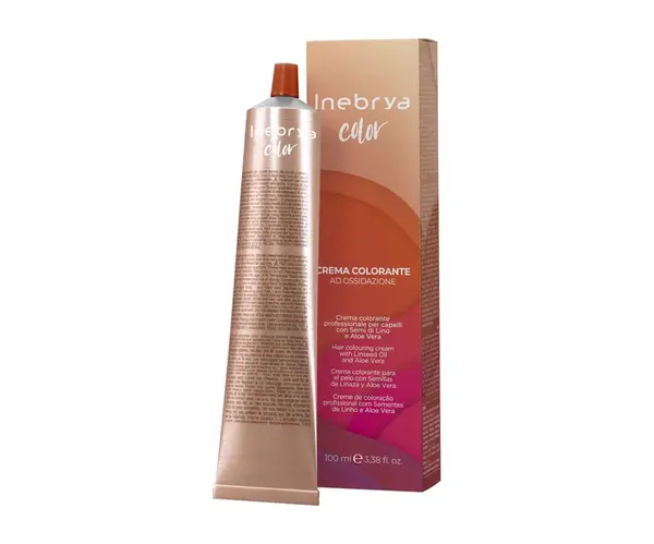 Barva na vlasy Inebrya Color 100 ml - Cashmere 5/17, světle hnědá studená popelavá (771026229) + dárek zdarma
