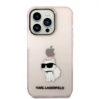 Zadní kryt Karl Lagerfeld IML Choupette NFT pro Apple iPhone 14 Pro Max, růžová