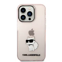 Zadní kryt Karl Lagerfeld IML Choupette NFT pro Apple iPhone 14 Pro Max, růžová