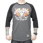Triko s dlouhým rukávem BLACK HEART Flathead LS šedá M