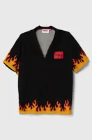 Dětská bavlněná košile HUGO