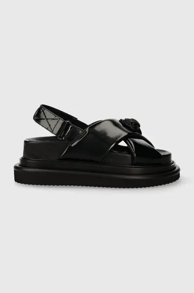 Kožené sandály Kurt Geiger London Orson Cross Strap Sandal
