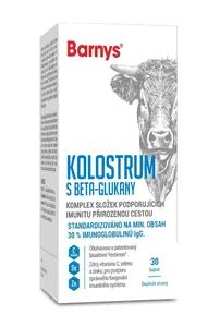 Barny´s Kolostrum s beta-glukany 30 kapslí