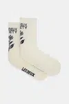 Ponožky Les Deux 2-pack pánské, béžová barva, LDM950018