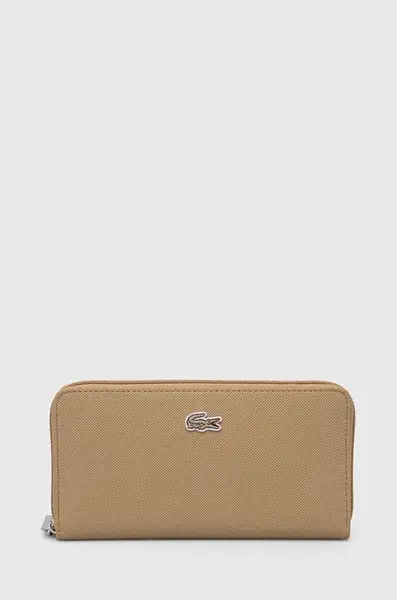 Peněženka Lacoste černá barva