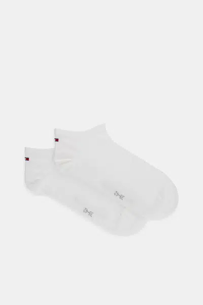 Ponožky Tommy Hilfiger 2-pack pánské, bílá barva, 342023001
