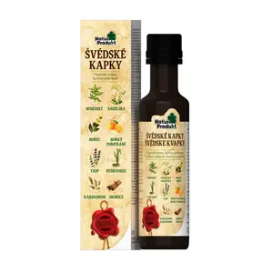 Naturprodukt Švédské kapky 100 ml