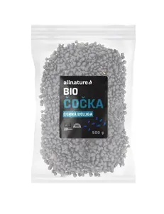 Allnature Čočka černá beluga BIO 500 g