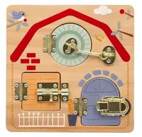 Adam Toys Montesori  Vzdělávací tabule se zámky - Děti světa