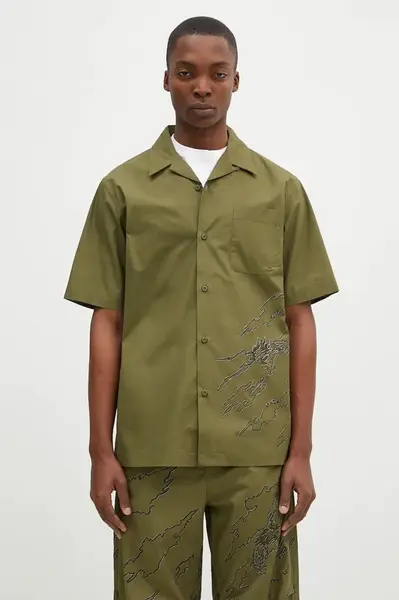 Bavlněná košile Maharishi Dpm: Sparse Bonsai Camo Shirt