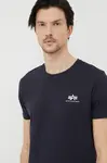 Bavlněné tričko Alpha Industries Basic T Small Logo
