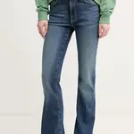 Džíny United Colors of Benetton dámské, high waist, 4OTADE00F