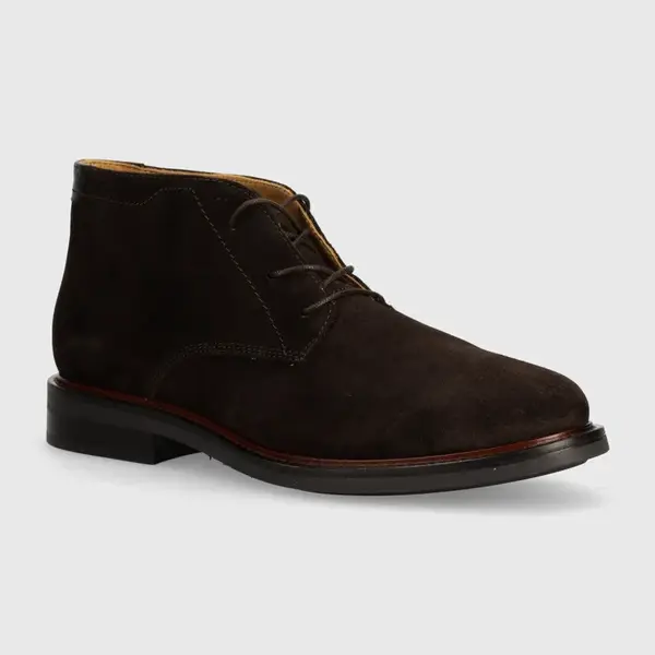 Semišové polobotky Gant St Fairkon pánské, hnědá barva, 29643758 G399