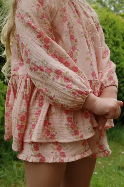 Dětské bavlněné šortky Konges Sløjd COCO SHORTS GOTS