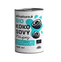 Allnature Kokosový nápoj BIO 400 ml