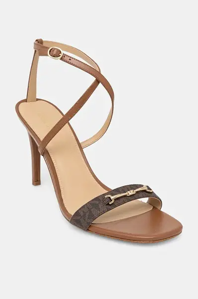 Sandály MICHAEL Michael Kors Lena hnědá barva, 40S5LEHS1B.227