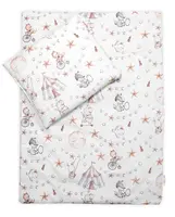 Baby Nellys Sada do kočárku bavlněná, Cirkus  bílá/béžová