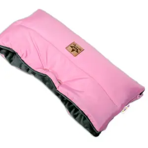 Baby Nellys Rukávník ke kočárku STYLE, sv. růžová