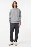 Bavlněné tepláky AllSaints UNDRGRND šedá barva, M031TB