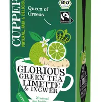 Cupper BIO Zelený čaj se zázvorem a limetkou 20x1,75 g