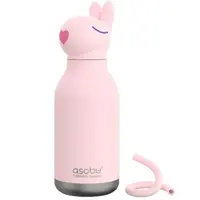 ASOBU Bestie Bottles láhev na pití zajíček Dětská termoska